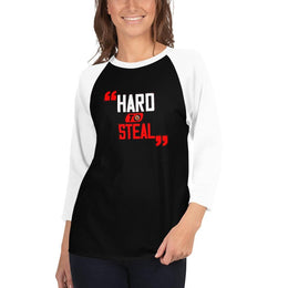 HARD TO STEAL - 3/4 sleeve raglan shirt