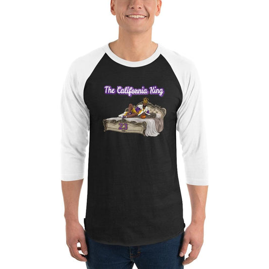 The California King - 3/4 sleeve raglan shirt