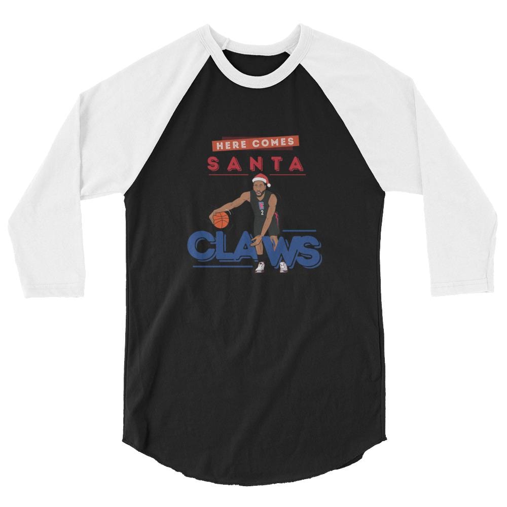 HERE COMES SANTA CLAUS - 3/4 sleeve raglan shirt