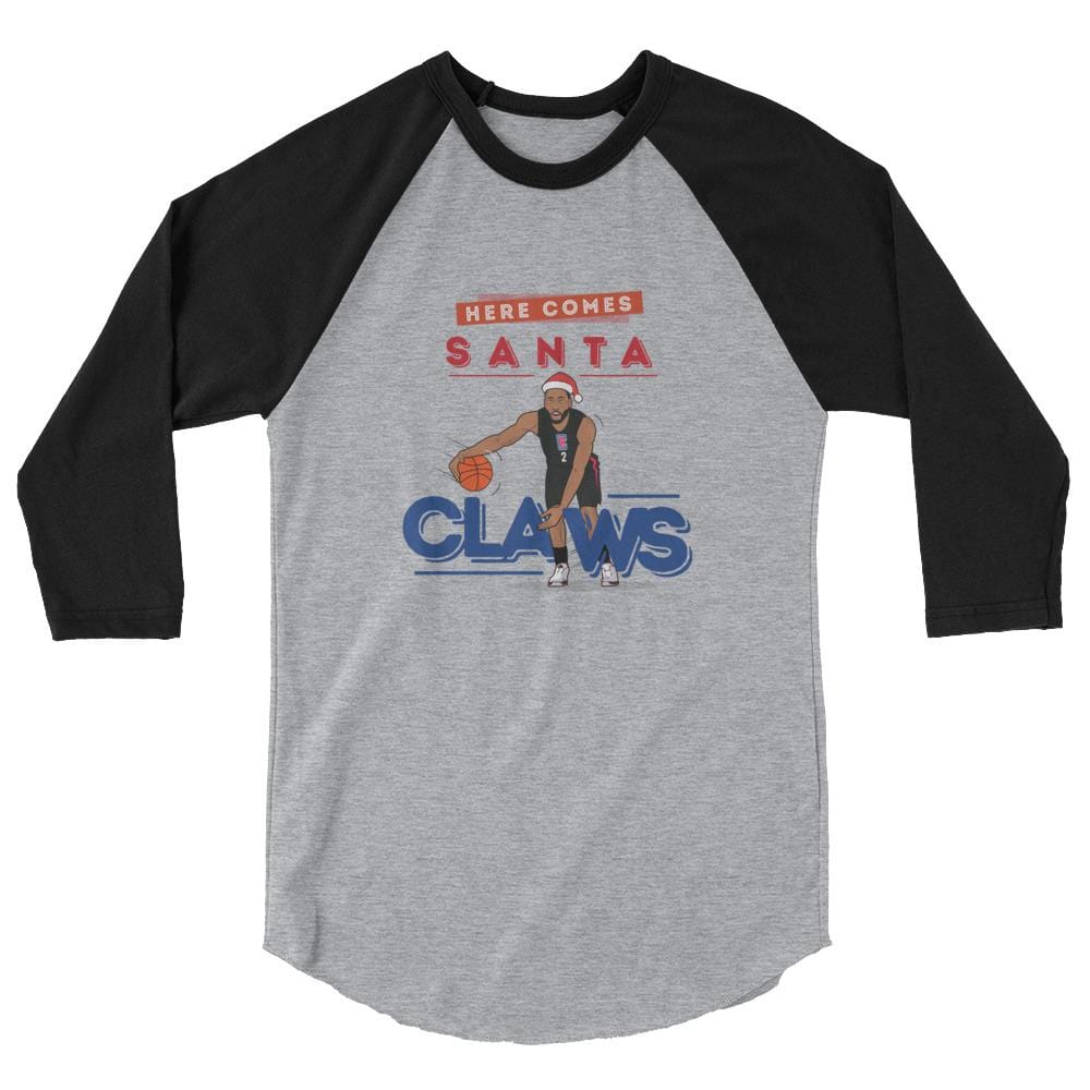 HERE COMES SANTA CLAUS - 3/4 sleeve raglan shirt