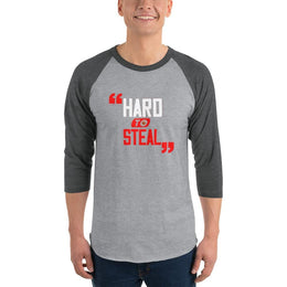 HARD TO STEAL - 3/4 sleeve raglan shirt