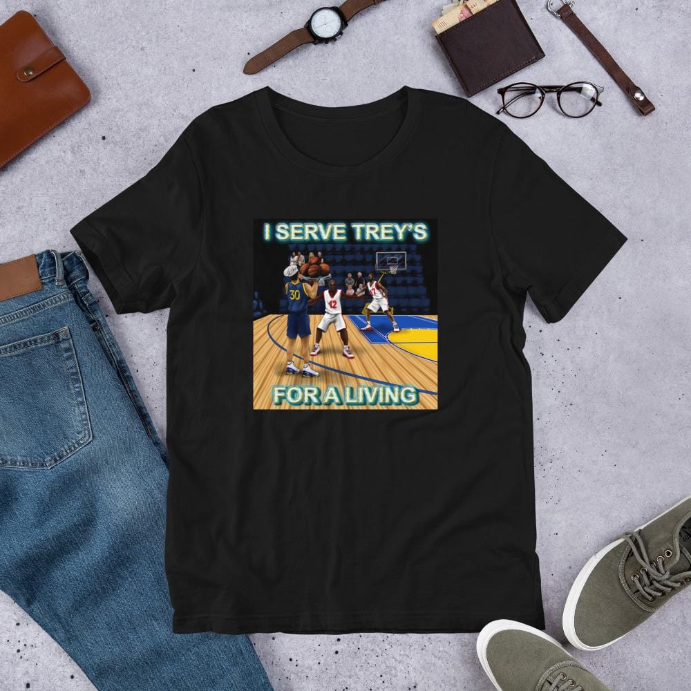 I SERVE TREY'S FOR A LIVING - Short-Sleeve Unisex T-Shirt