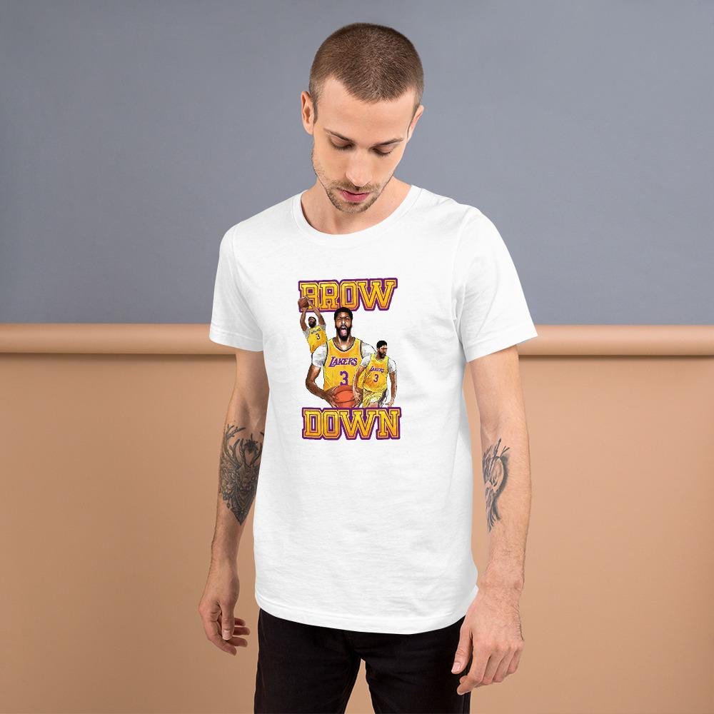 BROW DOWN - Short-Sleeve Unisex T-Shirt